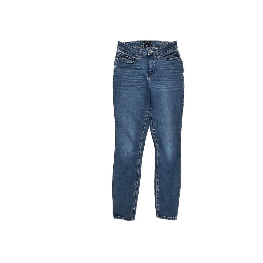DKNY Delancey High Rise Skinny‎ Women's size 4 Dark Wash Blue Denim Jeans